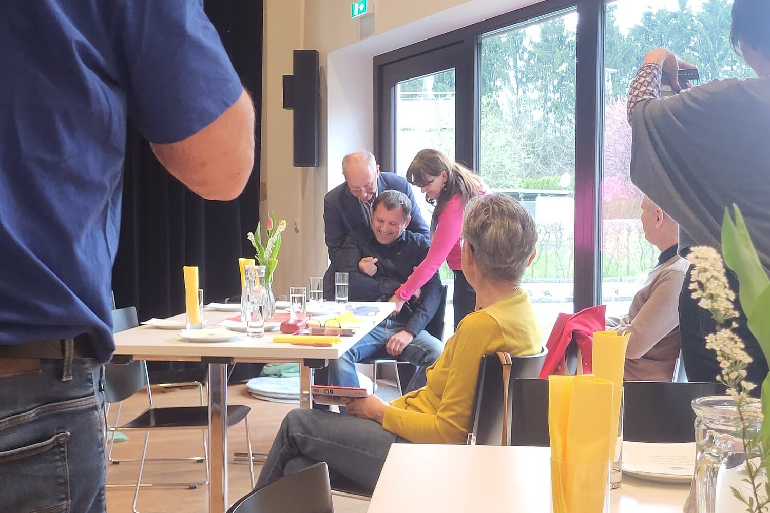 beim Begegnungsnachmittag der Senioren